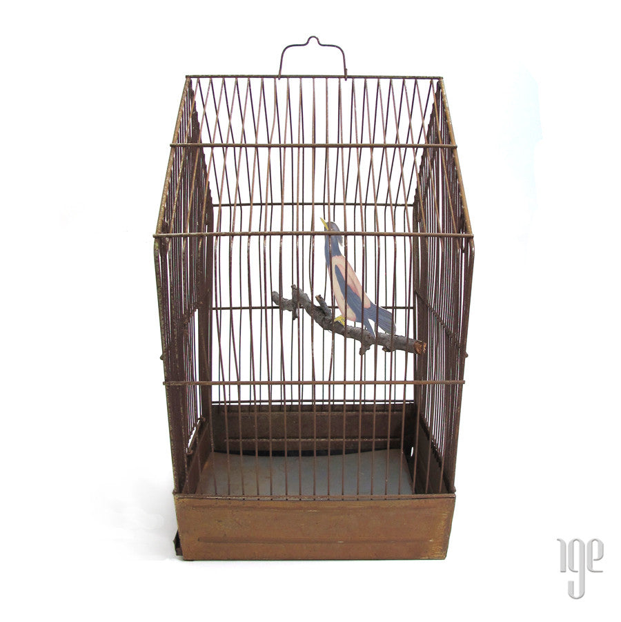 Pacific Vintage Brass Birdcage c.1950's – Ige Design