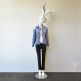 Mix & Match Outfit: Appliqué Shirt, Wrap Skirt, Bandana
