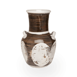 Vintage Appleton Pottery Vase with Decorative Handle Detail