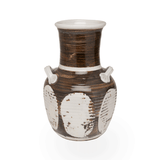 Vintage Appleton Pottery Vase with Decorative Handle Detail