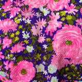 Vintage Spring Pink Floral Shirt